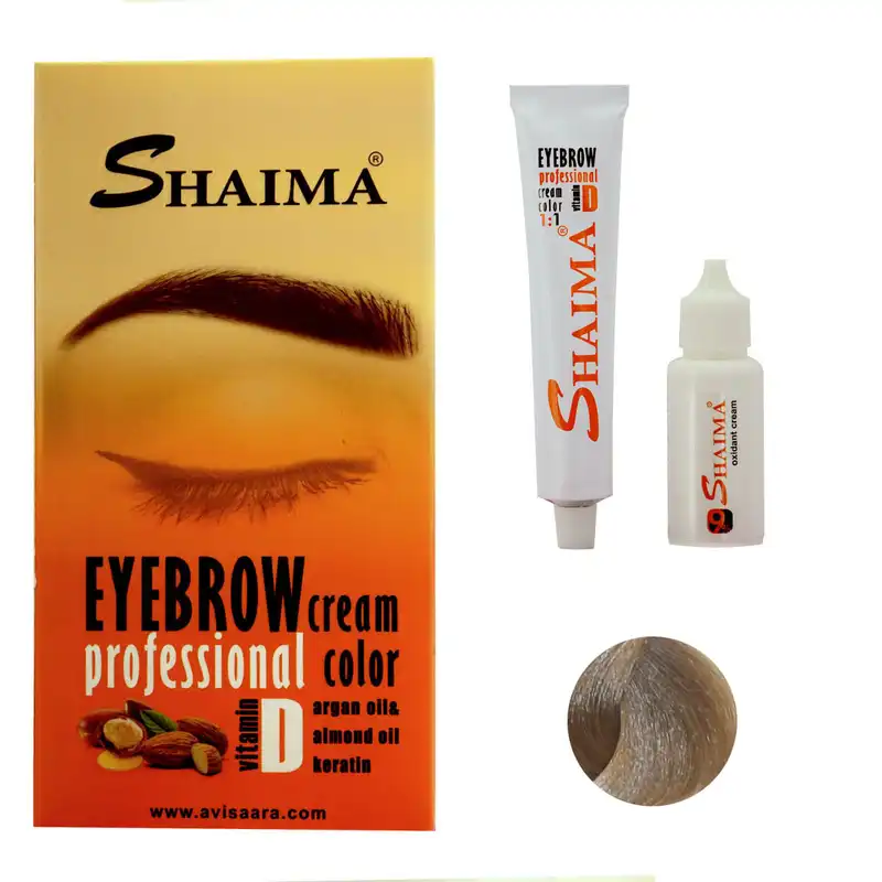 کیت رنگ ابرو شایما شماره BE8-E9.32 حجم 30 میلی لیتر رنگ بژ پلاتینه