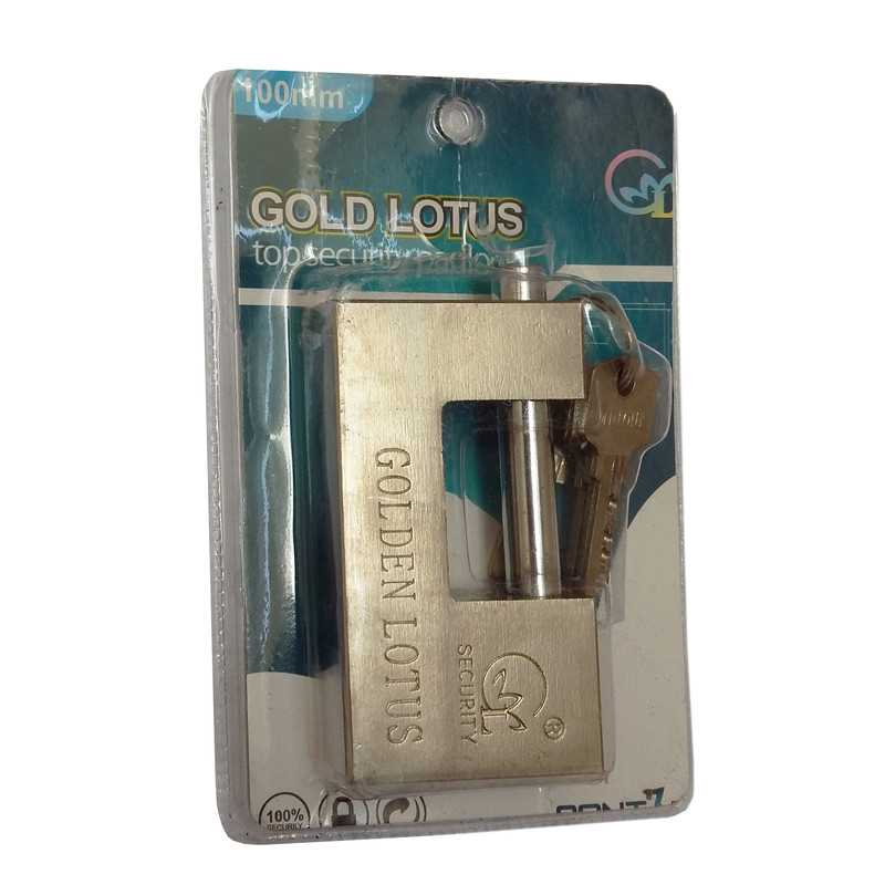 قفل کتابی گلدن لوتوس کد i9-28406