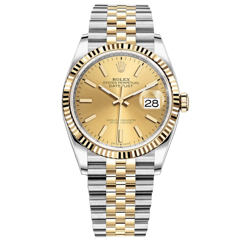 ساعت مچی عقربه ای مدل دیت جاست کد HC3014