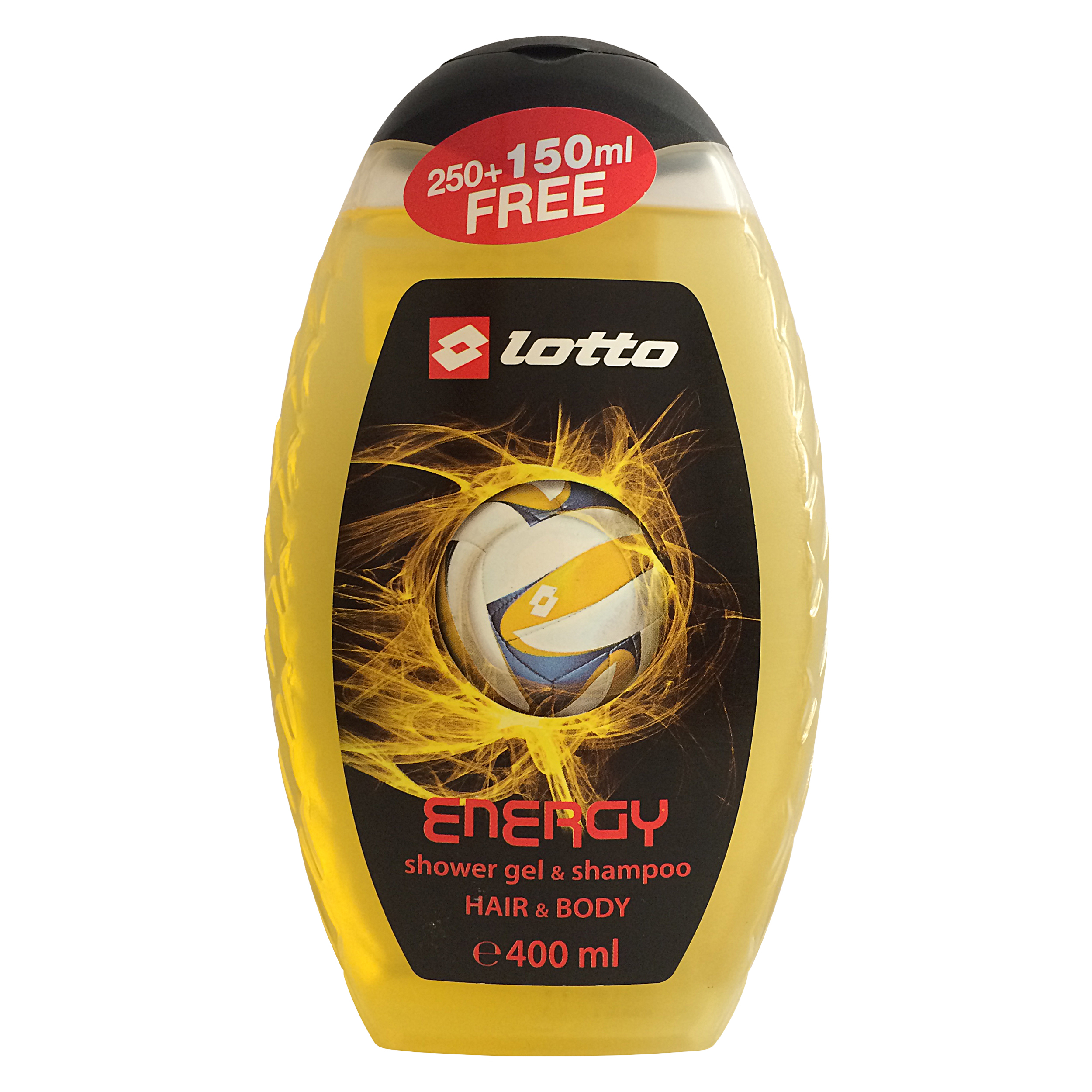 شامپو مو و بدن لوتو مدل energy حجم 400 میلی لیتر
