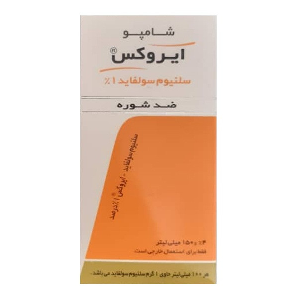 شامپو مو ایروکس مدل ضد شوره حجم 200 میلی لیتر