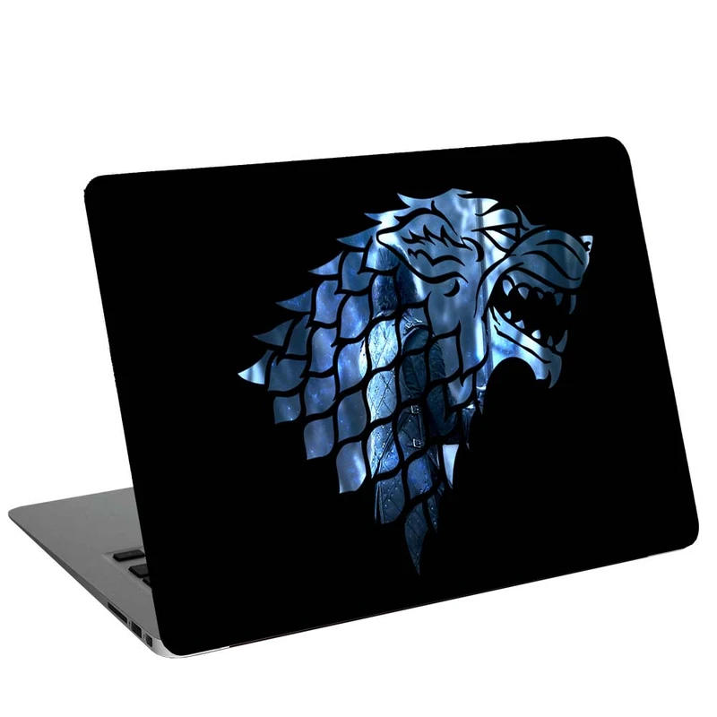 استیکر لپ تاپ طرح House Stark Game Of Thrones کد C-92 مناسب برای لپ تاپ 15.6 اینچ
