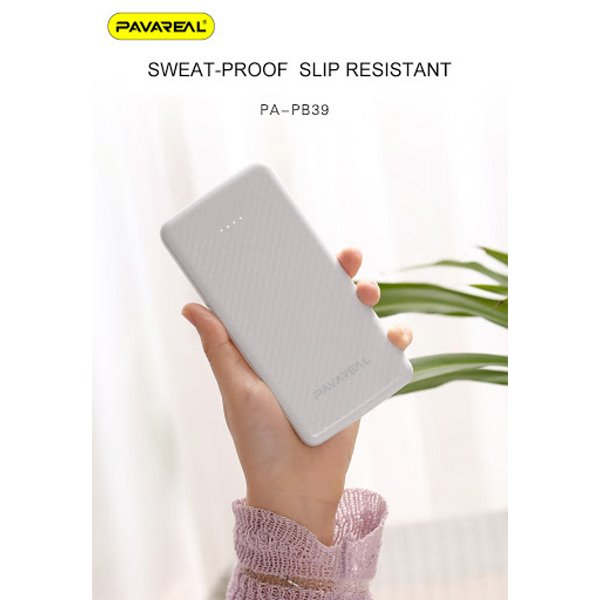 شارژر همراه پاواریال مدل PB39 ظرفیت 20000 میلی آمپر ساعت