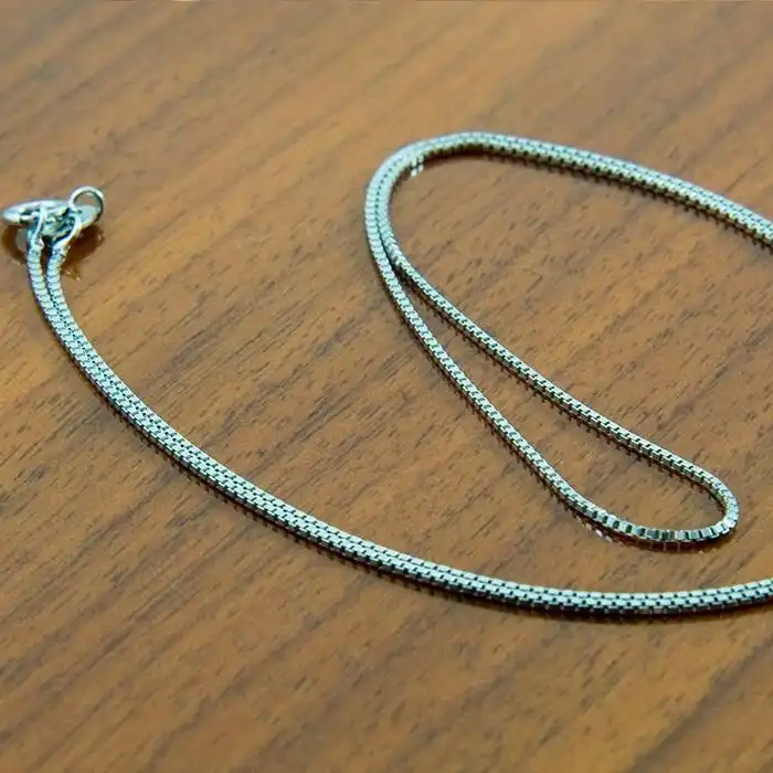 زنجیر نقره زنانه مدل ونیزی