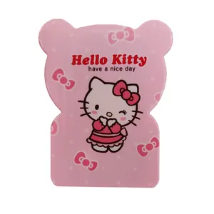 آینه جیبی و شانه مو طرح Kitty کد 4