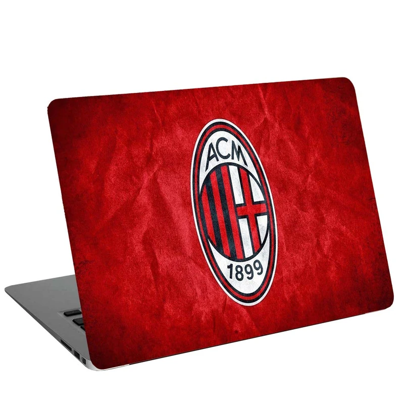 استیکر لپ تاپ طرح Ac Milan کد C-113 مناسب برای لپ تاپ 15.6 اینچ