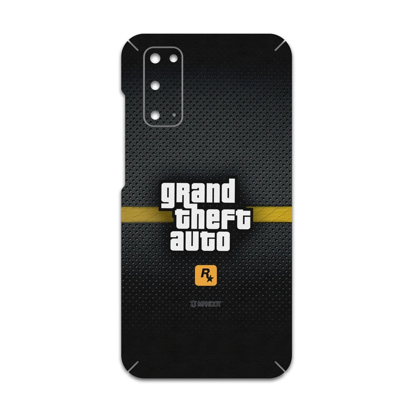 برچسب پوششی ماهوت مدل GTA-Game مناسب برای گوشی موبایل سامسونگ Galaxy S20