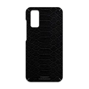 MAHOOT Black-Snake-Leather Cover Sticker for Samsung Galaxy S20
