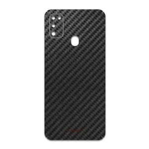 MAHOOT Shine-Carbon-Fiber Cover Sticker for Samsung Galaxy M30s