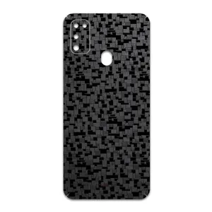 MAHOOT Black-Silicon Cover Sticker for Samsung Galaxy M30s