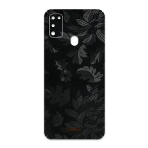 MAHOOT Black-Wildflower Cover Sticker for Samsung Galaxy M30s