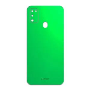 MAHOOT Green-Matte Cover Sticker for Samsung Galaxy M30s