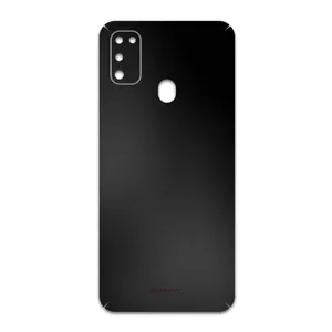 MAHOOT Black-Matte Cover Sticker for Samsung Galaxy M30s