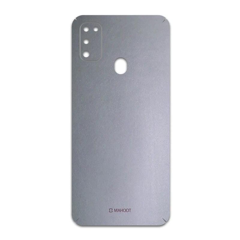برچسب پوششی ماهوت مدل Matte-Silver مناسب برای گوشی موبایل سامسونگ Galaxy M30s