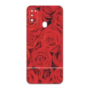 MAHOOT Red-Flower Cover Sticker for Samsung Galaxy M30s