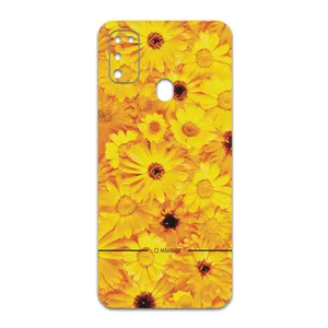 MAHOOT Yellow-Flower Cover Sticker for Samsung Galaxy M30s