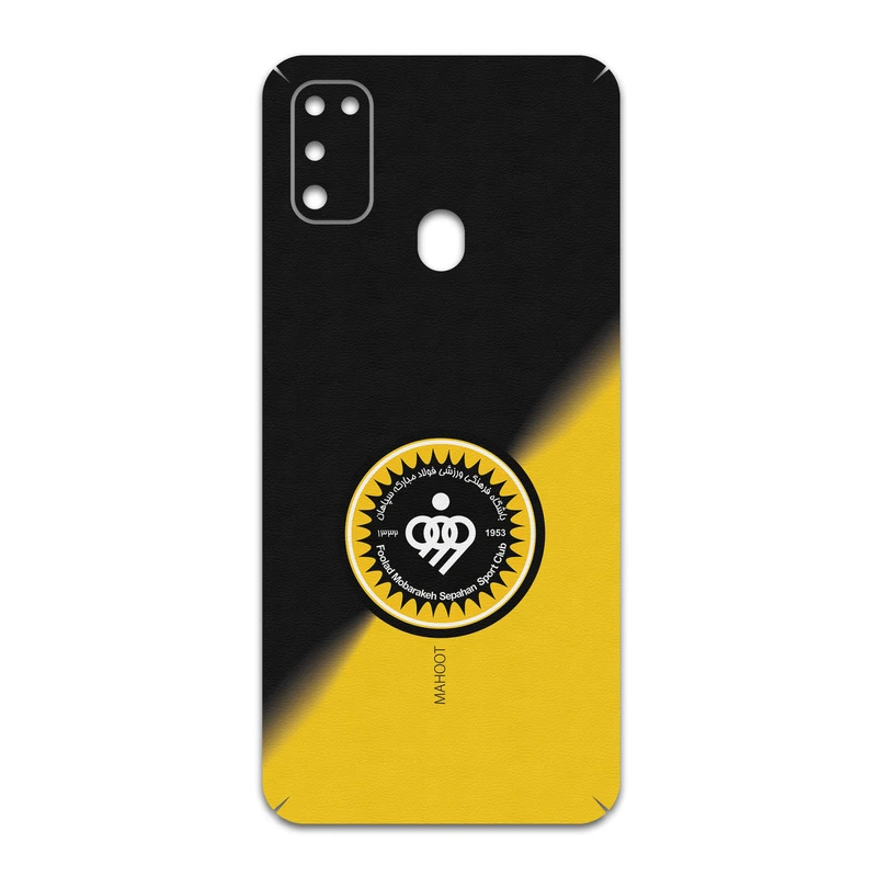 برچسب پوششی ماهوت مدل Sepahan-FC مناسب برای گوشی موبایل سامسونگ Galaxy M30s