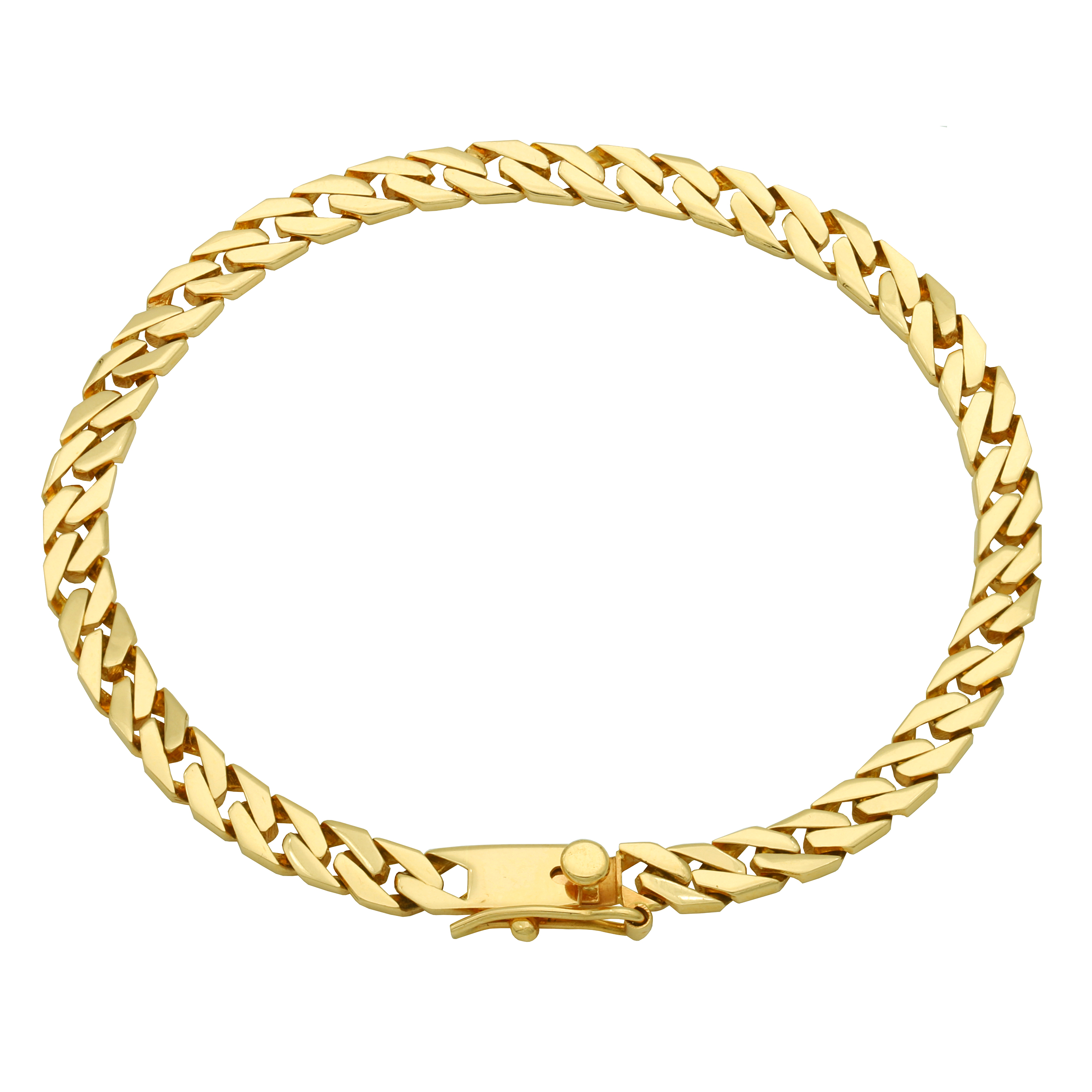 دستبند طلا 18 عیار زنانه کد 771