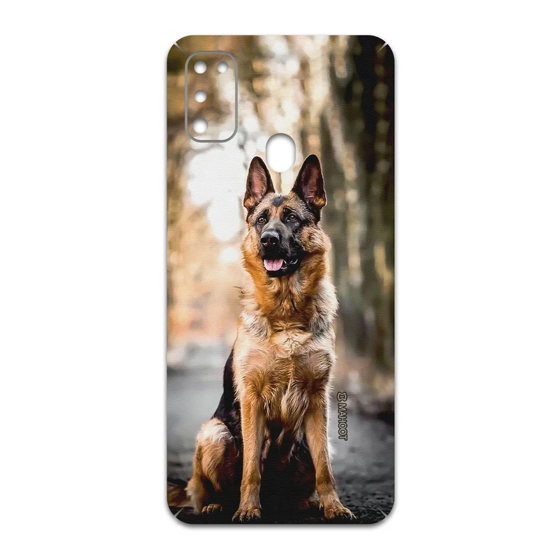 برچسب پوششی ماهوت مدل Dog-1 مناسب برای گوشی موبایل سامسونگ Galaxy M30s