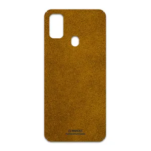 MAHOOT Brown-Chamois-Leather Cover Sticker for Samsung Galaxy M30s