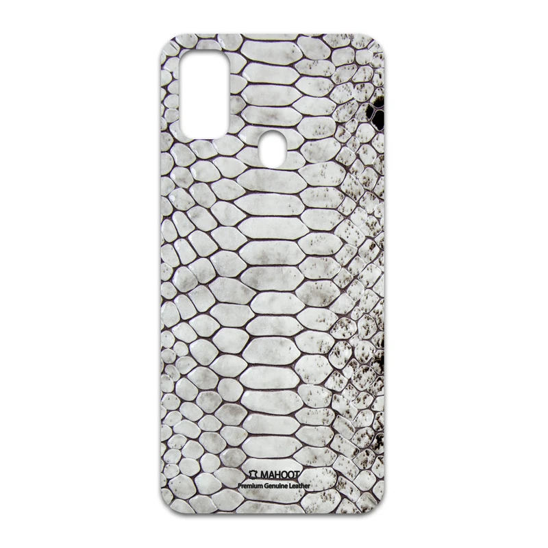 برچسب پوششی ماهوت مدل Cobra-Belly-Leather مناسب برای گوشی موبایل سامسونگ Galaxy M30s
