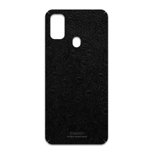 MAHOOT Ostrich-Leather Cover Sticker for Samsung Galaxy M30s