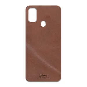 MAHOOT Matte-Natural-Leather Cover Sticker for Samsung Galaxy M30s