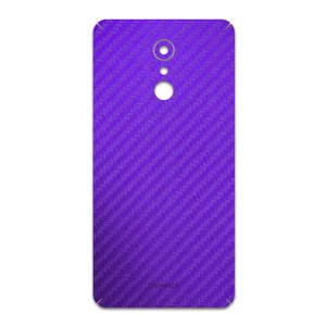 MAHOOT Purple-Fiber Cover Sticker for LG Q Stylus