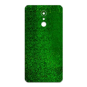 MAHOOT Green-Holographic Cover Sticker for LG Q Stylus