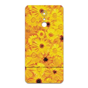 MAHOOT Yellow-Flower Cover Sticker for LG Q Stylus