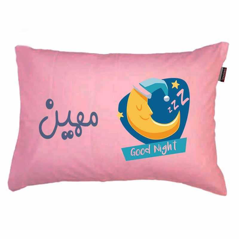 رو بالشی مد برتر مدل فانتزی ماه طرح اسم مهین کد 13