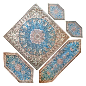 ست 5 تکه رومیزی ترمه رضایی طرح ونوس مدل R5B280V