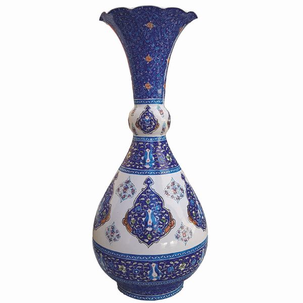 گلدان میناکاری مدل ترنجی کد 1120