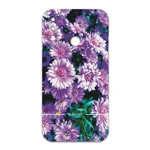 MAHOOT Purple-Flower Cover Sticker for LG W10