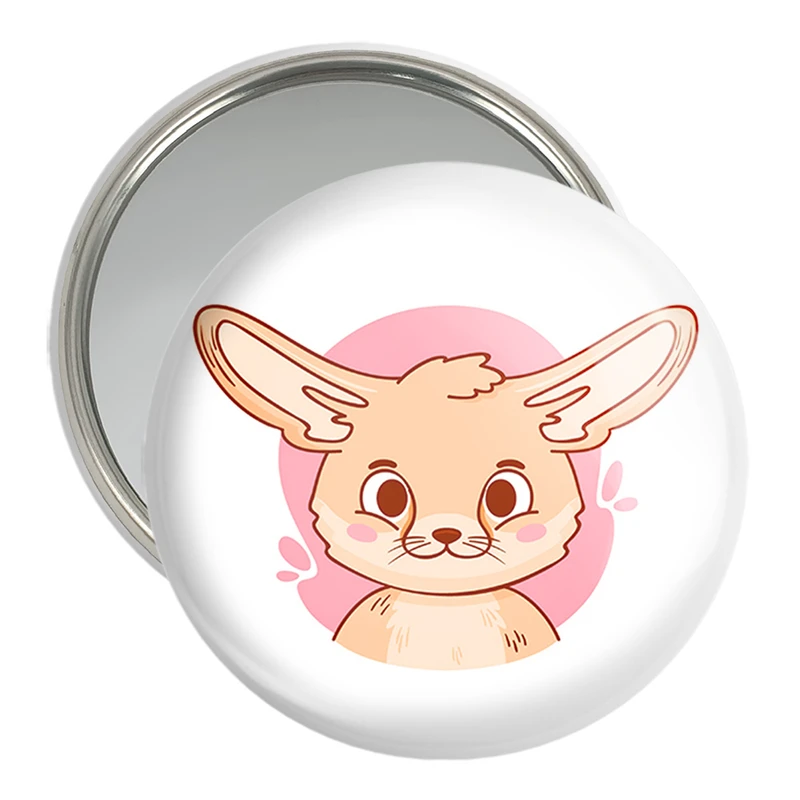 آینه جیبی خندالو مدل حیوانات بامزه کد 37140