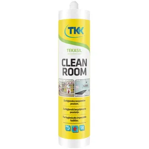 چسب درزگیر سیلیکونی تی کی کی مدل Tekasil Cleanroom حجم 300 میلی لیتر