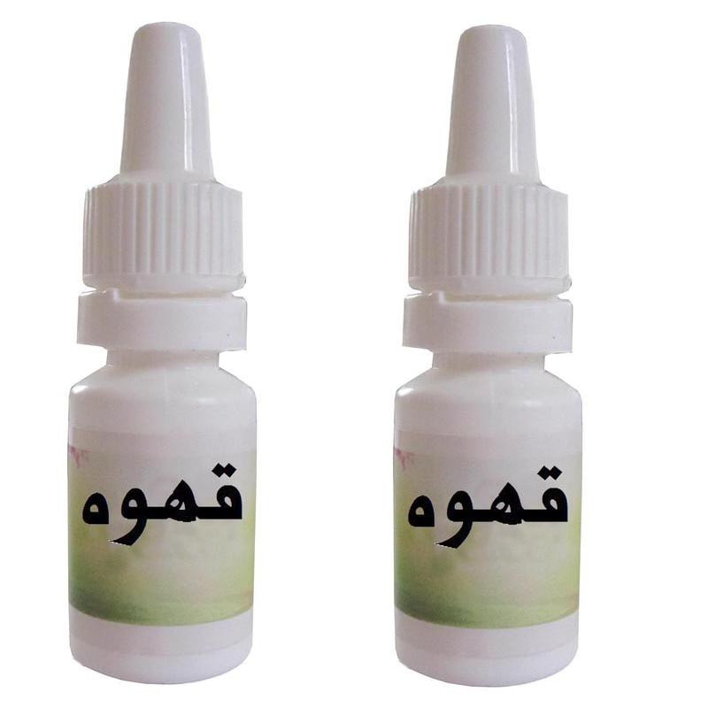 اسانس شمع مدل قهوه حجم 10 ميلي ليتر بسته 2 عددي