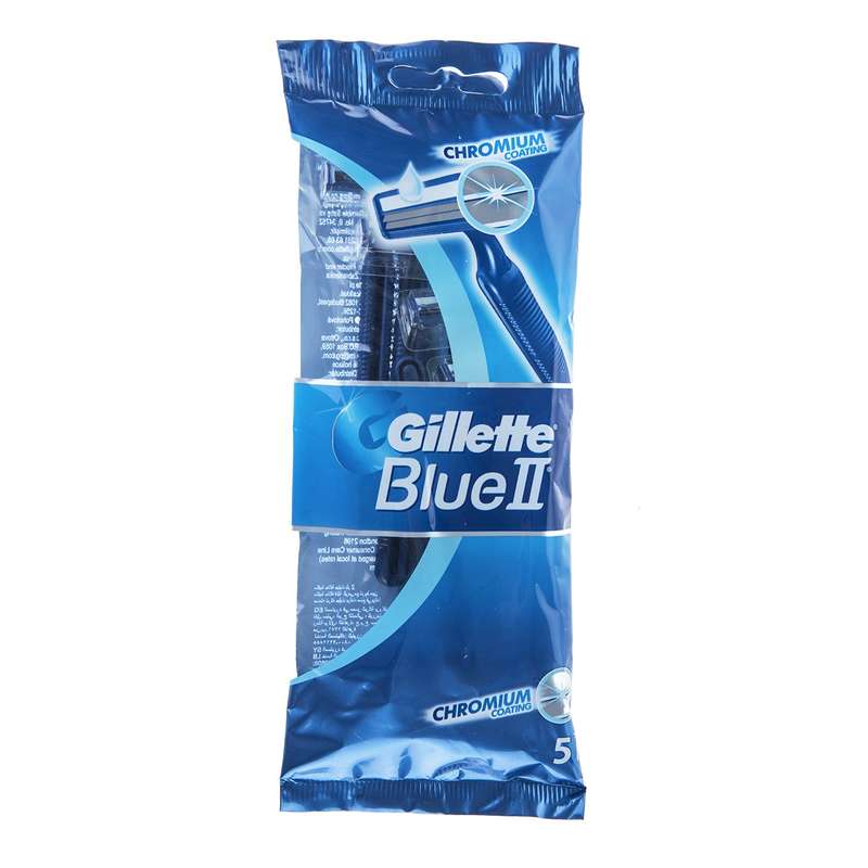 خود تراش ژیلت مدل Blue 2 بسته 5 عددی خود تراش ژیلت مدل Blue 2 بسته 5 عددی