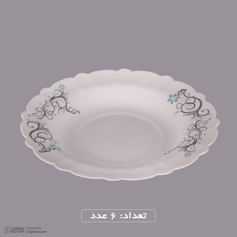 سرویس غذاخوری 25 پارچه 6 نفره مدل اینتیمینی