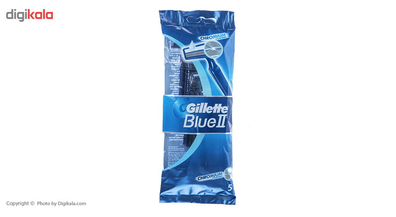 خود تراش ژیلت مدل Blue 2 بسته 5 عددی خود تراش ژیلت مدل Blue 2 بسته 5 عددی