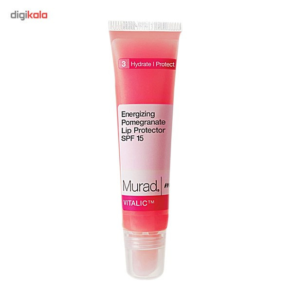 نرم کننده و محافظ لب مورد مدل Energizing pomegranate Spf 15