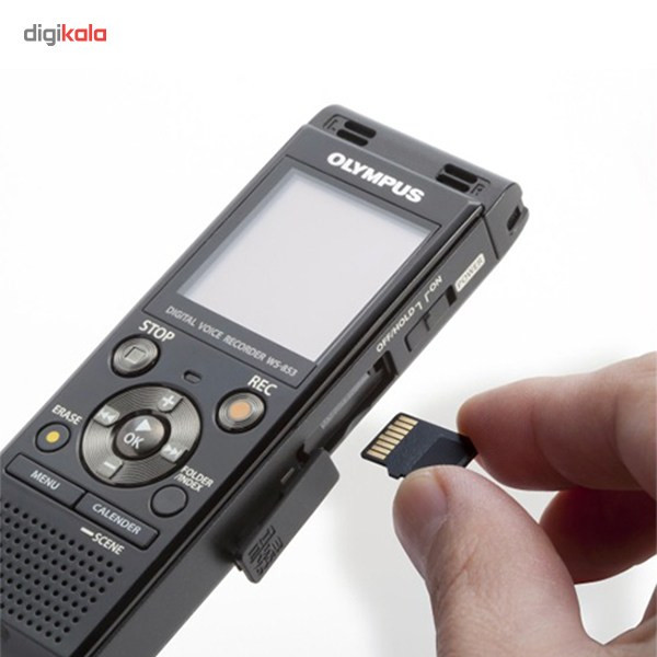 ضبط کننده دیجیتالی صدا الیمپوس مدل VN-741 PC به همراه ایرفون ضبط کننده صدا TP-8