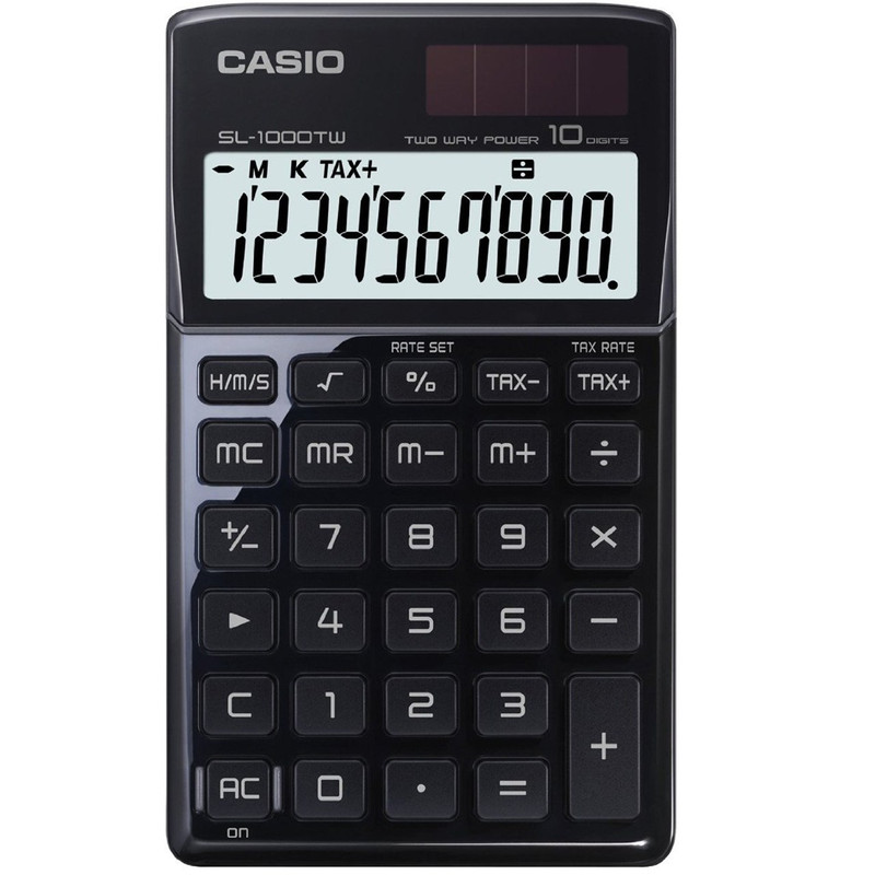 ماشین حساب کاسیو مدل SL-1000tw