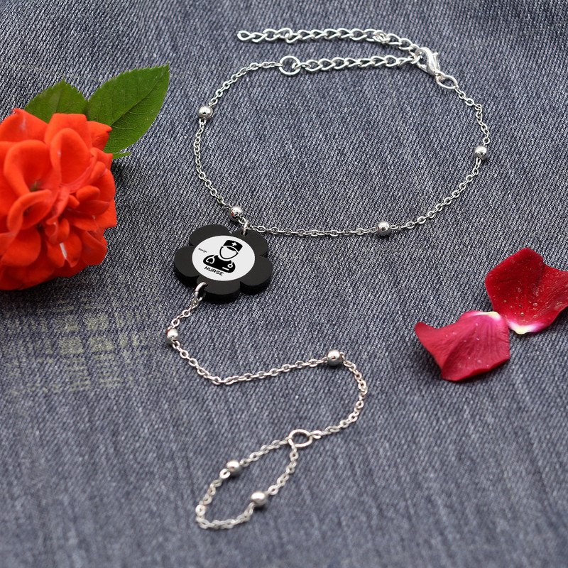 پابند زنانه ناکسیگو مدل تمیمه طرح پرستار کد TP11246