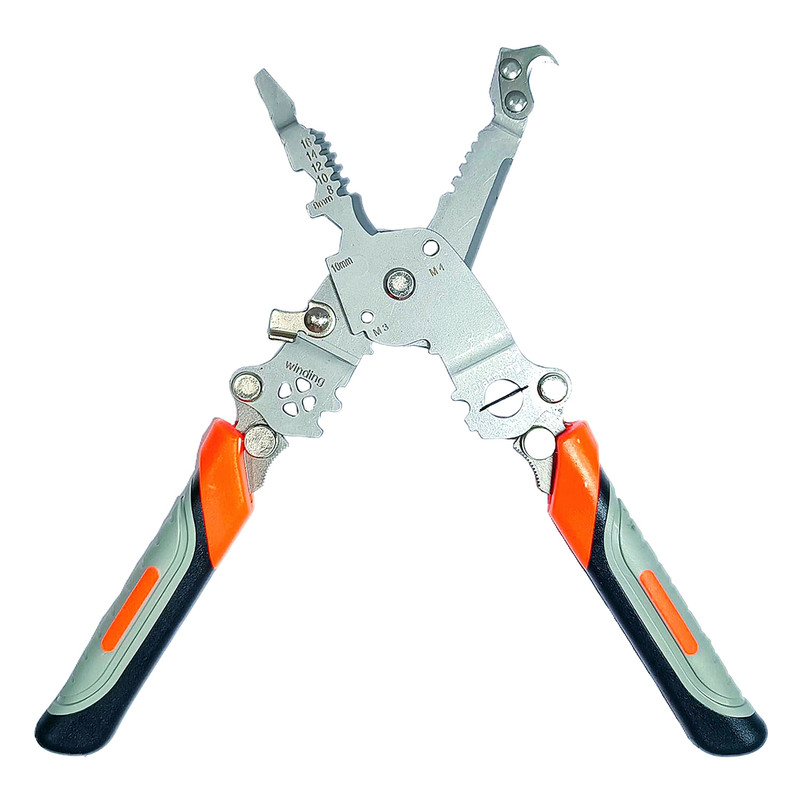 انبر چند منظوره مدل تاشو سایز 8 اینچ