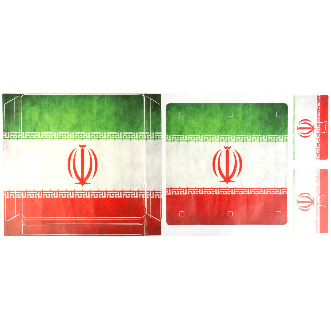 برچسب پلی استیشن 4 اسلیم مدل Iran Flag