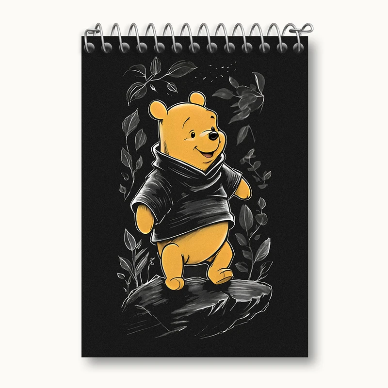 دفتر یادداشت 50 برگ خندالو طرح خرس پو کد N3380