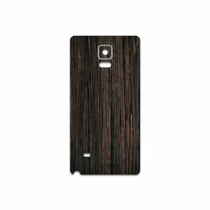 MAHOOT Burned Wood Cover Sticker for Samsung Galaxy Note 4
