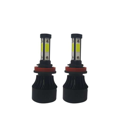 لامپ هدلایت خودرو مدل چهار طرفه کد H11 بسته دو عددی