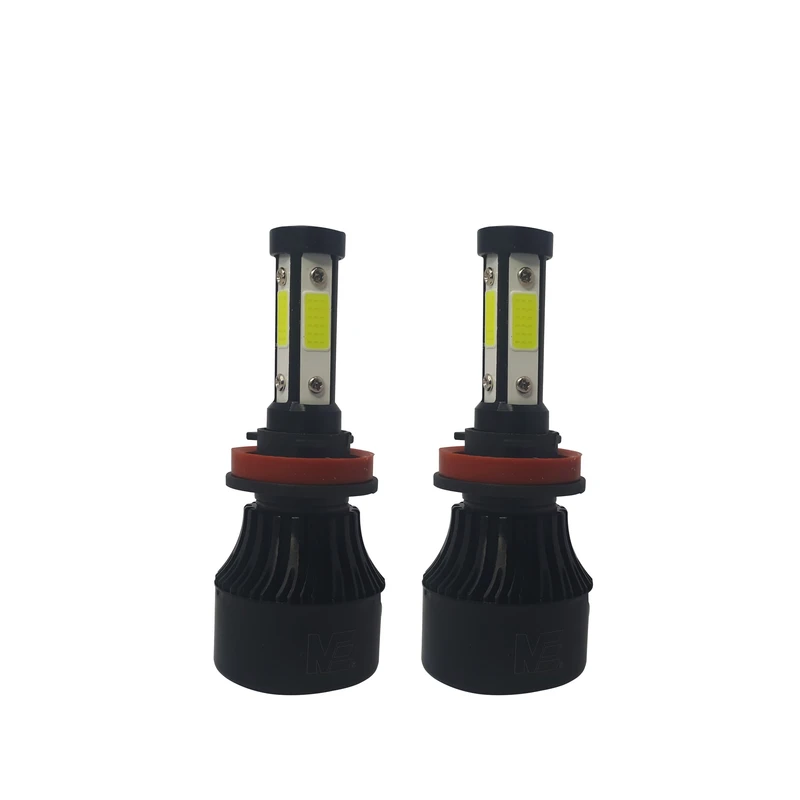 لامپ هدلایت خودرو مدل چهار طرفه کد H11 بسته دو عددی